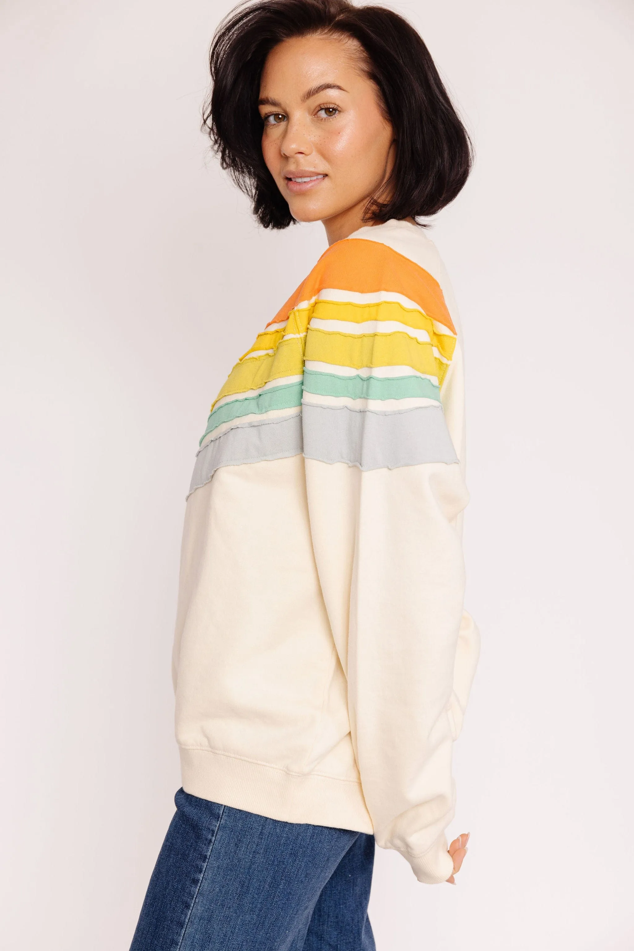 Carl Sweatshirt in Cream