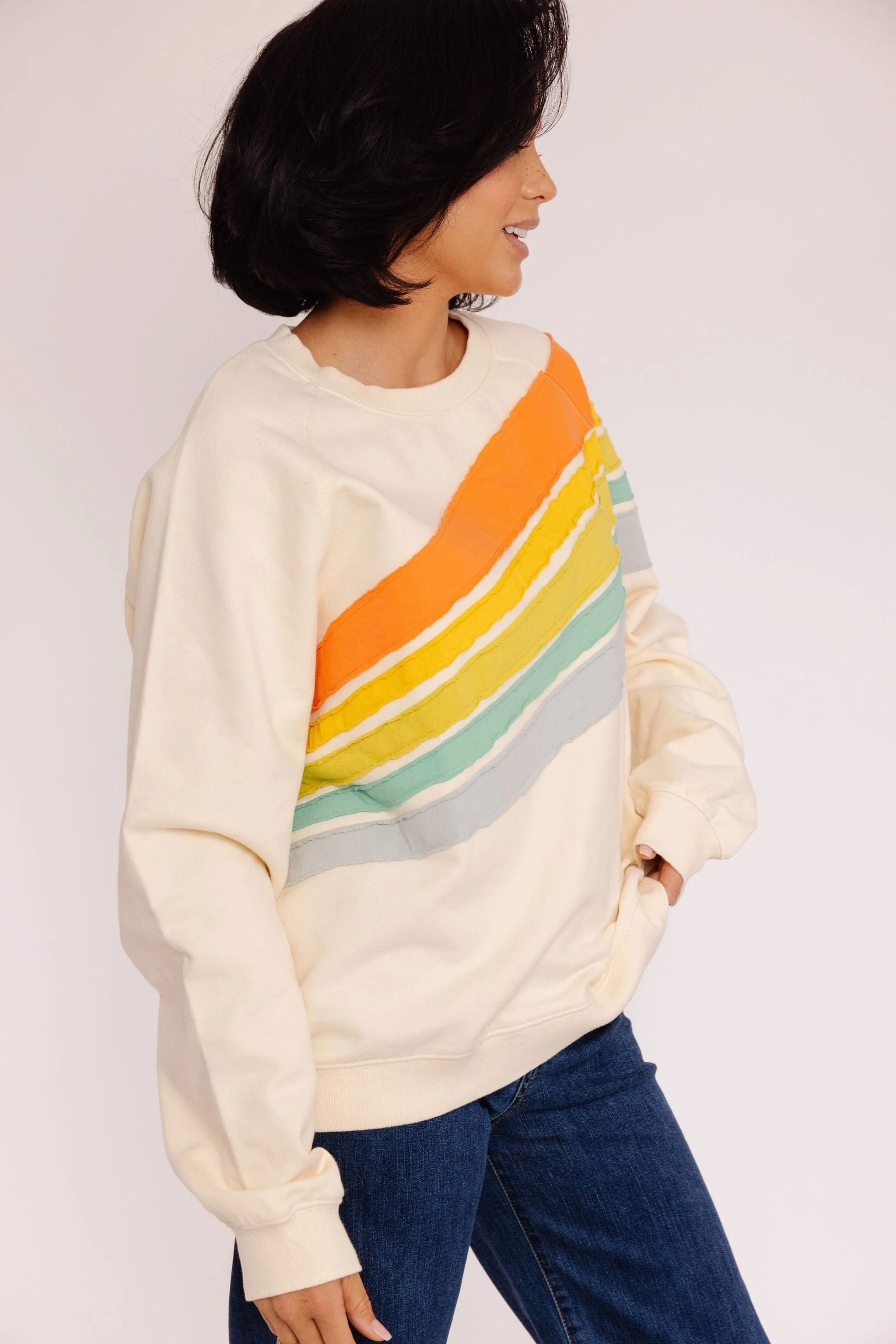 Carl Sweatshirt in Cream