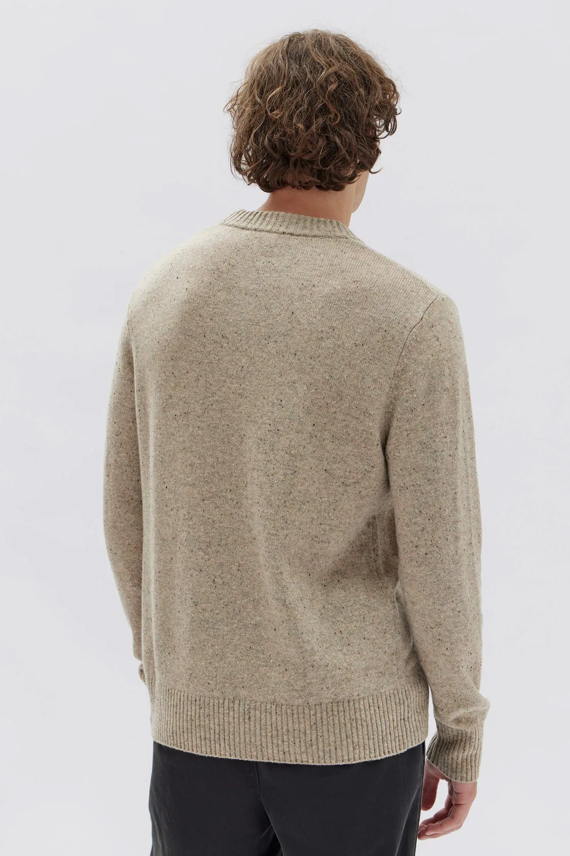 Carson Knit - Stone Marle