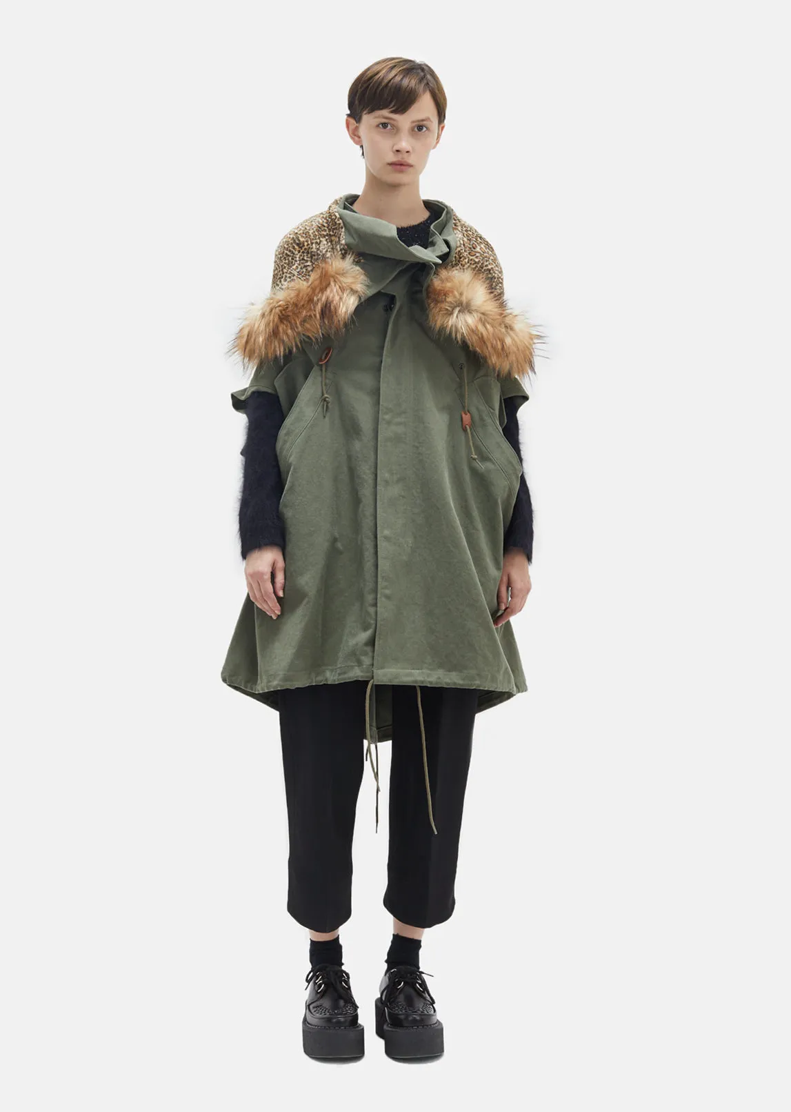 Cotton German Cord Parka