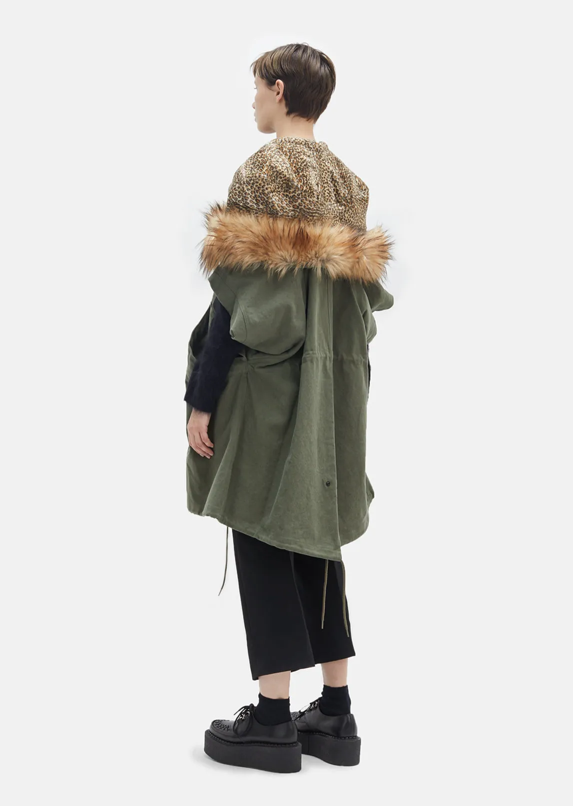 Cotton German Cord Parka