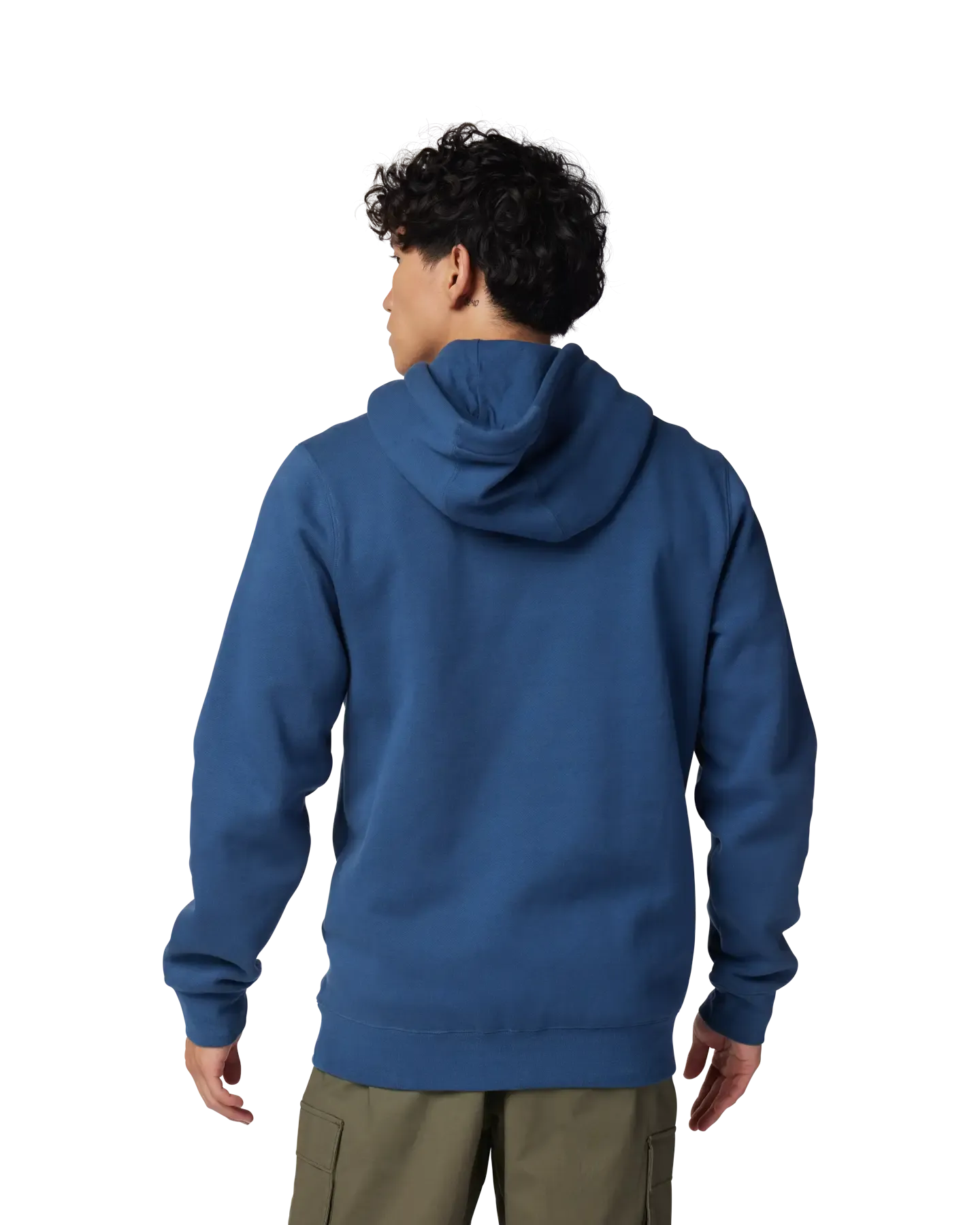 Dispute Fleece Hoodie in Indigo