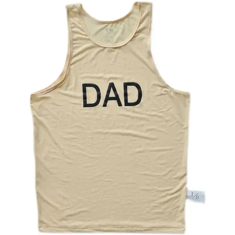 D.M Dad Ice Silk Vest Men's Tops