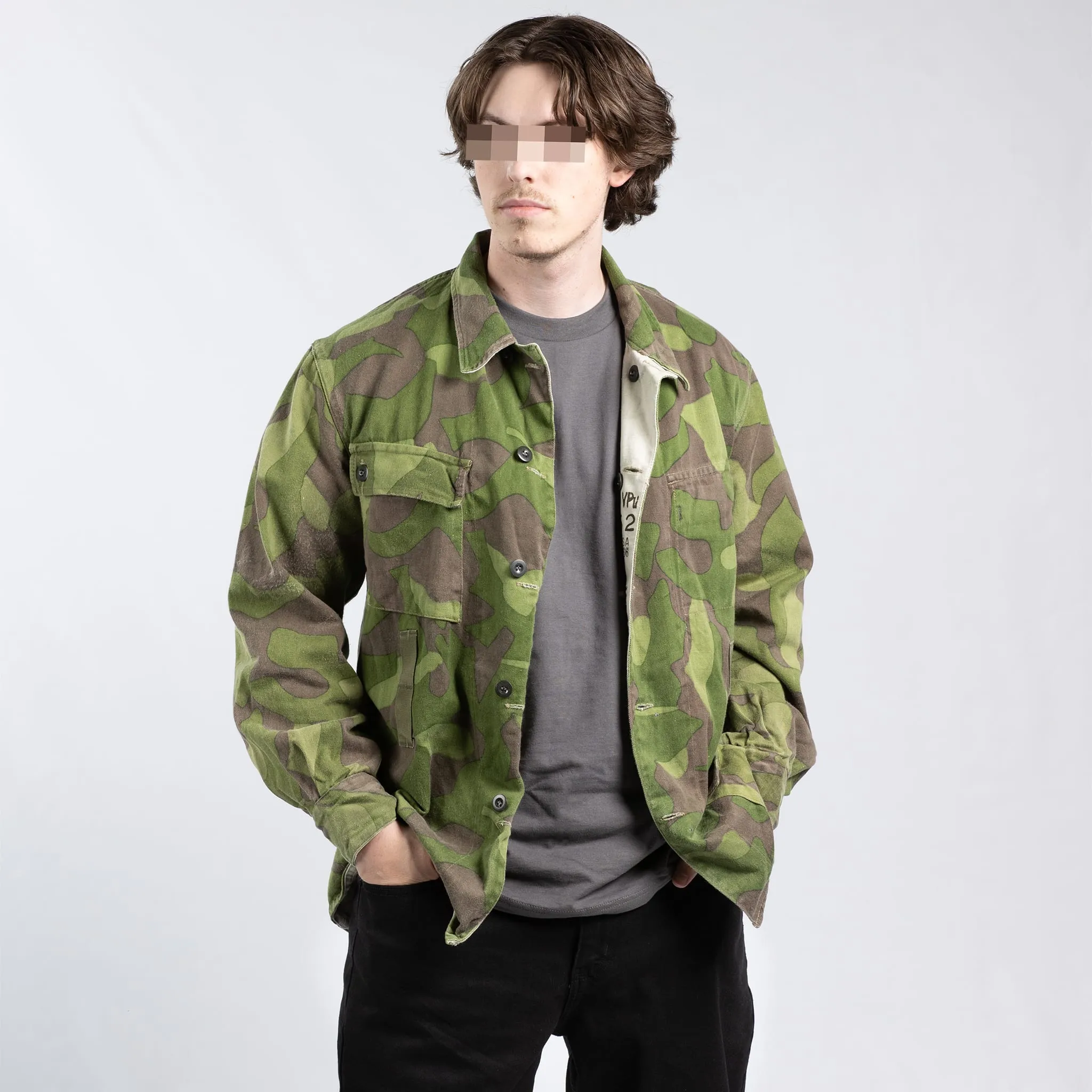 Finnish M62 Reversible Camo Field Shirt