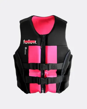 Follow Womens Tact CGA Vest - Black/Pink