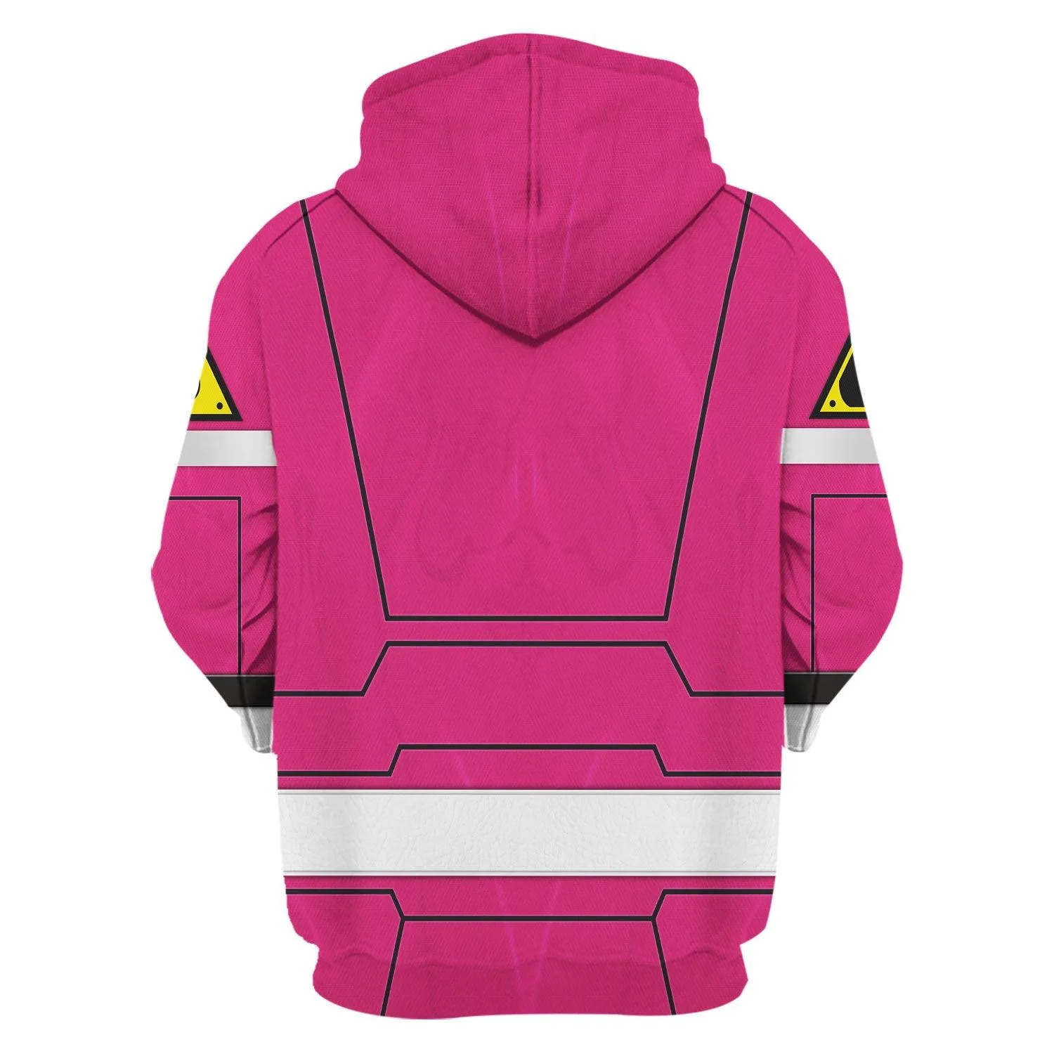 Gearhomie Pink Power Rangers Turbo Hoodies Sweatshirt T-shirt Hawaiian Tracksuit