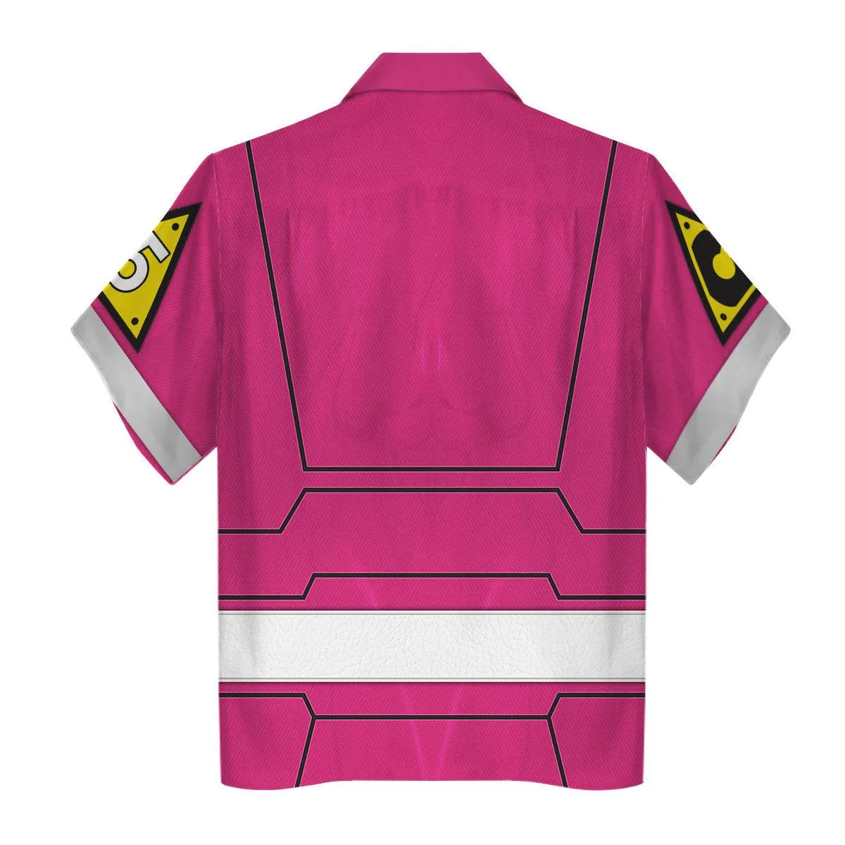 Gearhomie Pink Power Rangers Turbo Hoodies Sweatshirt T-shirt Hawaiian Tracksuit