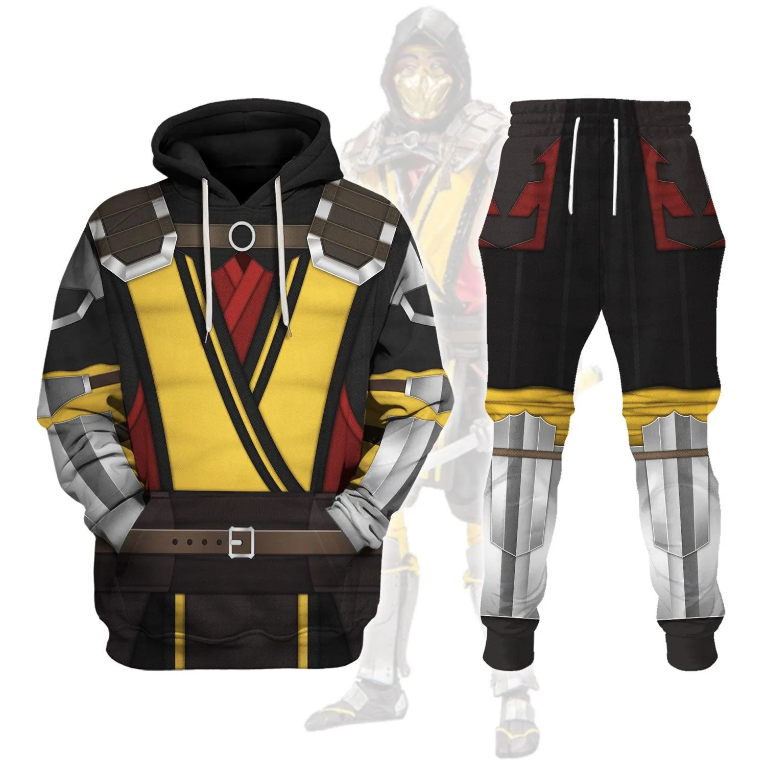 Gearhomie Scorpion XI Costume Hoodie Sweatshirt T-Shirt Tracksuit Version 2