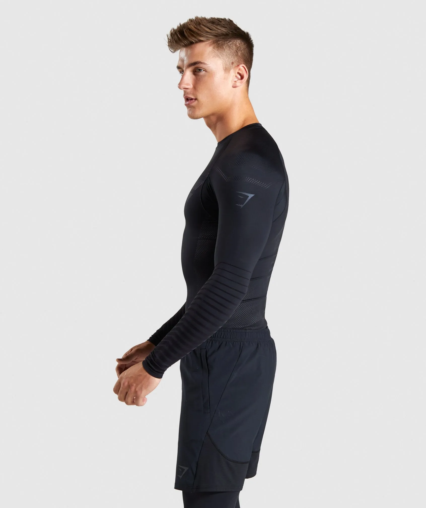 Gymshark Technical Baselayer Long Sleeve T-shirt - Black