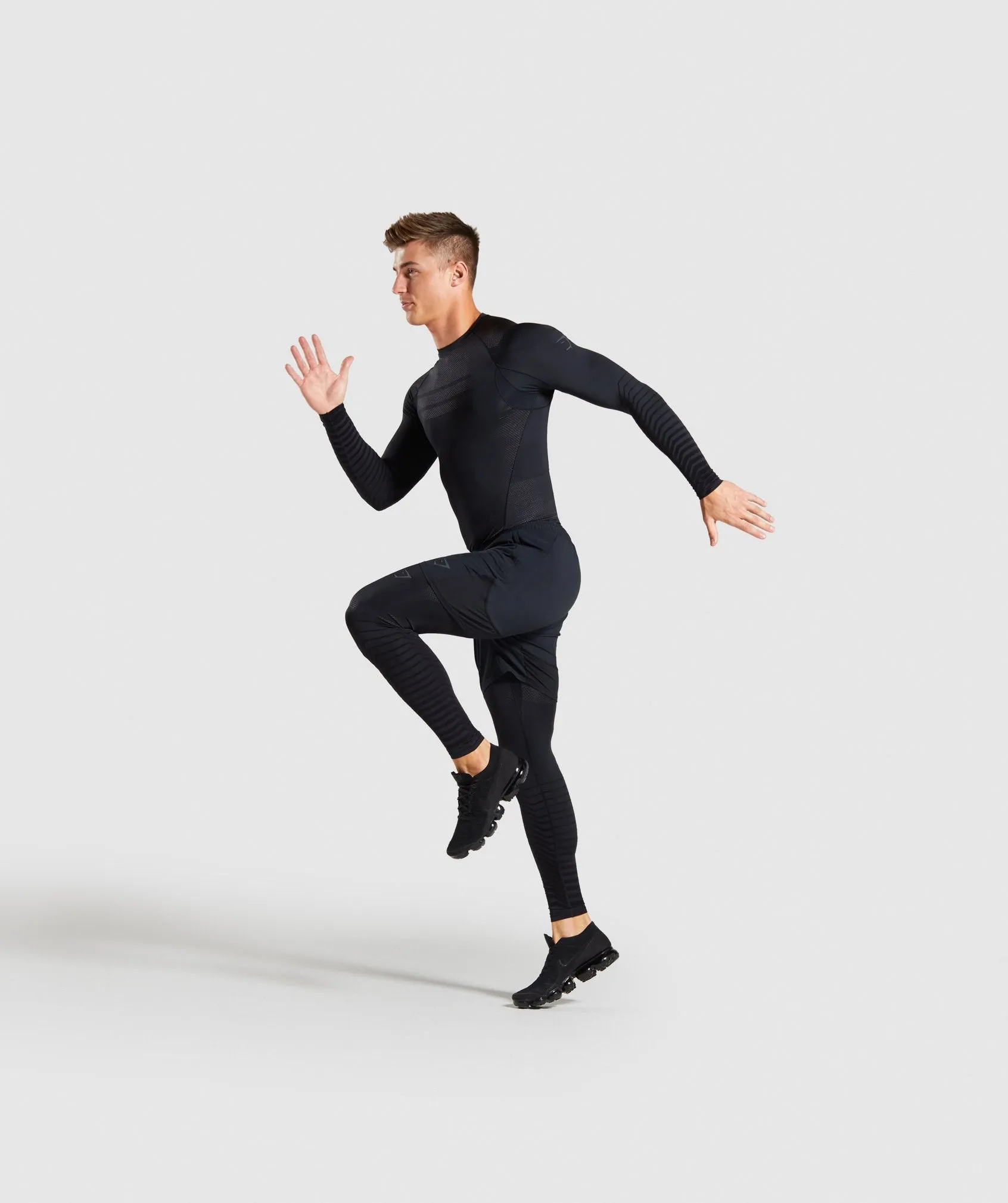 Gymshark Technical Baselayer Long Sleeve T-shirt - Black