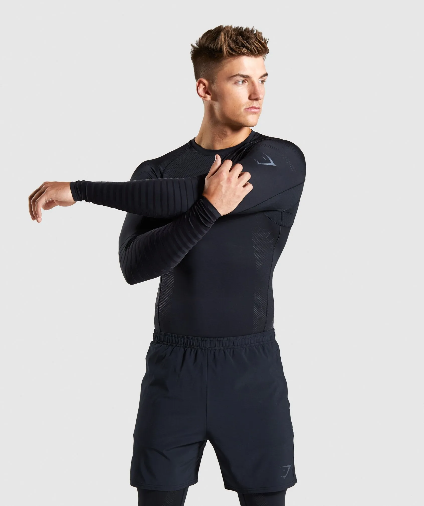 Gymshark Technical Baselayer Long Sleeve T-shirt - Black