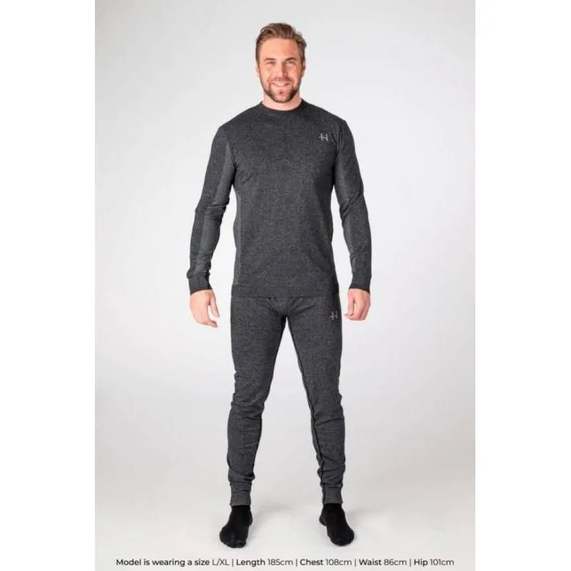 Halvarssons Core-Knit Base Layer Sweater Black