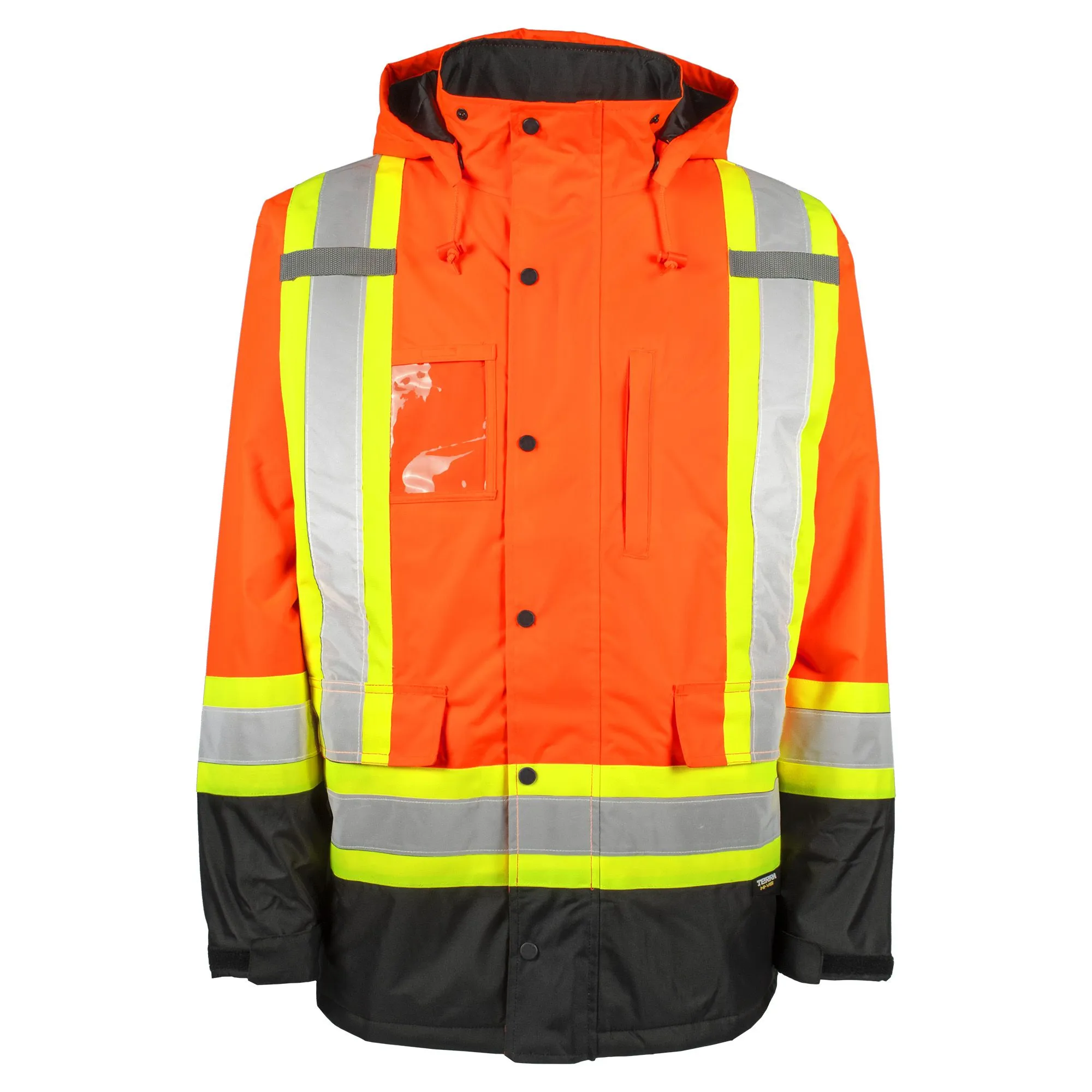 Hi-Vis Parka by Terra Workwear - Style 116504