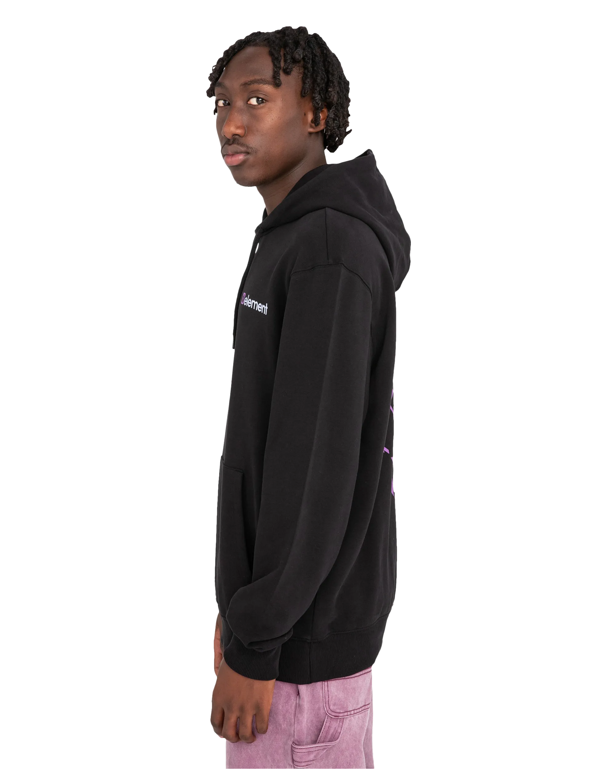 Joint Cube Hoodie in Flint Black