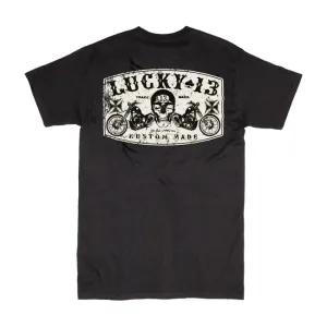 Lucky 13 Dual Chopper T-Shirt Black