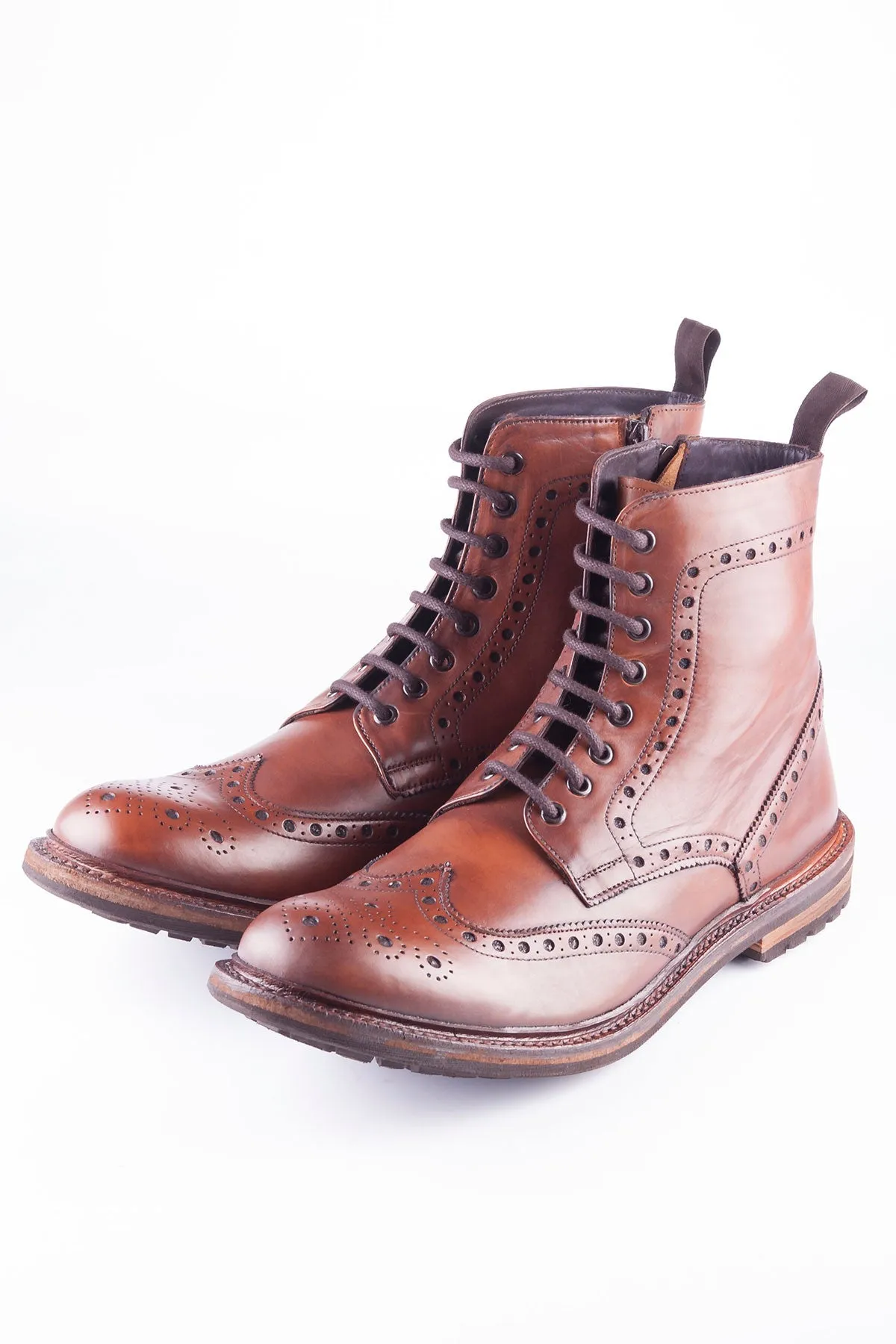 Men's Brogue Boots - Wetherby