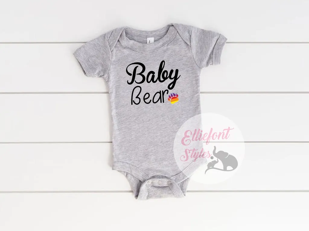 Mommy Bear Mama Bear Baby Bear LGBT Shirts