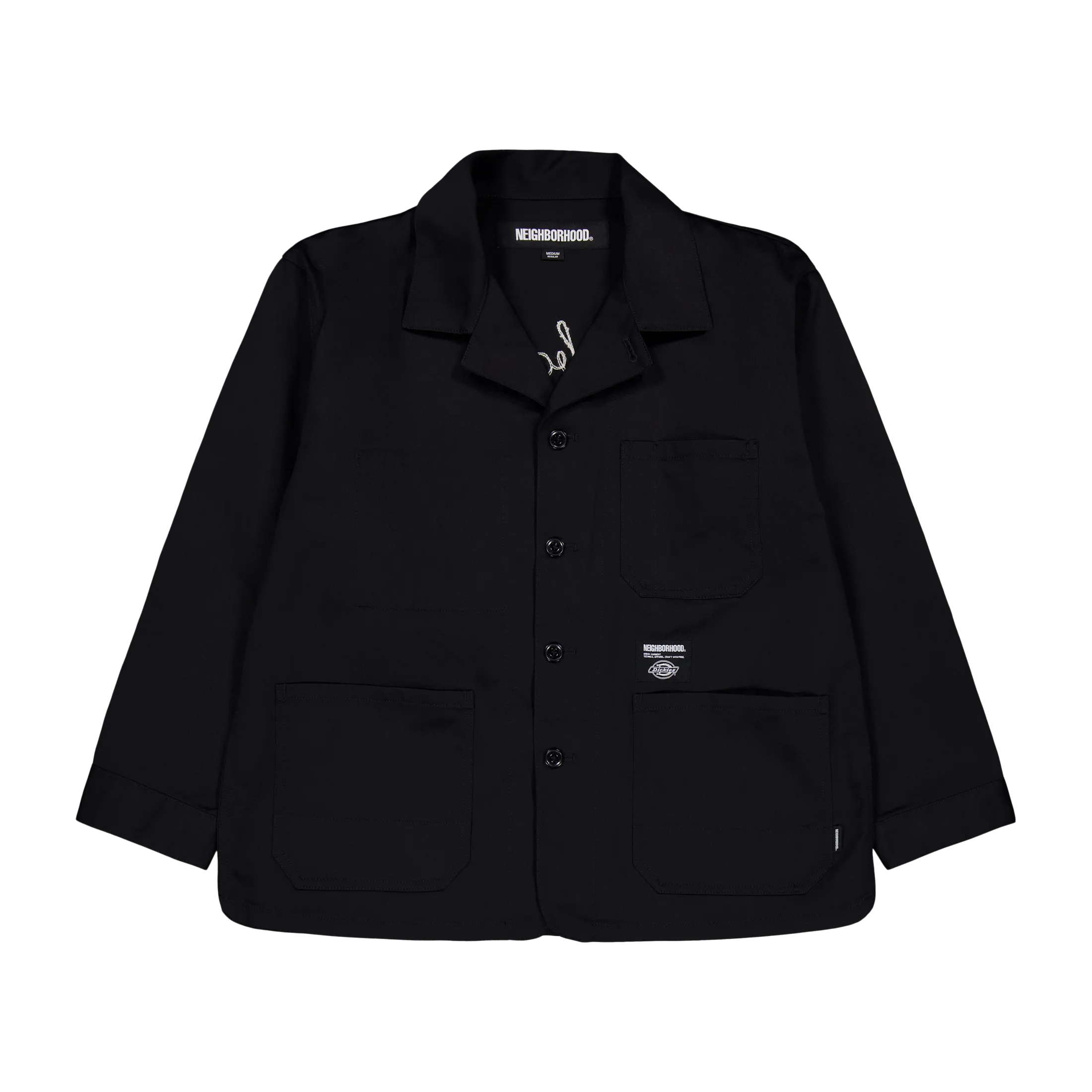 Nh X Dickies . Coverall Jacket Black