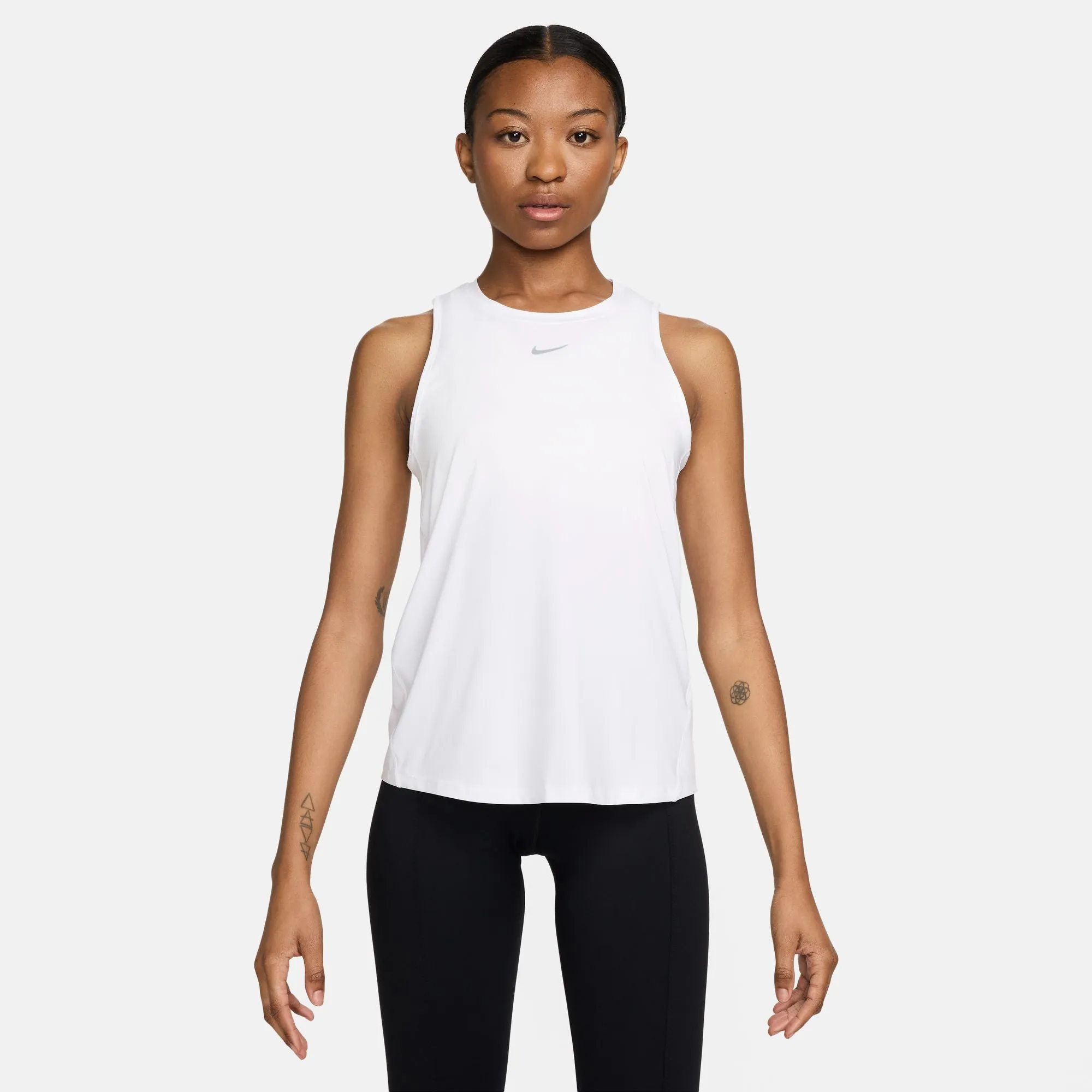 Nike Women's Dri-FIT One Classic Tank White / Black