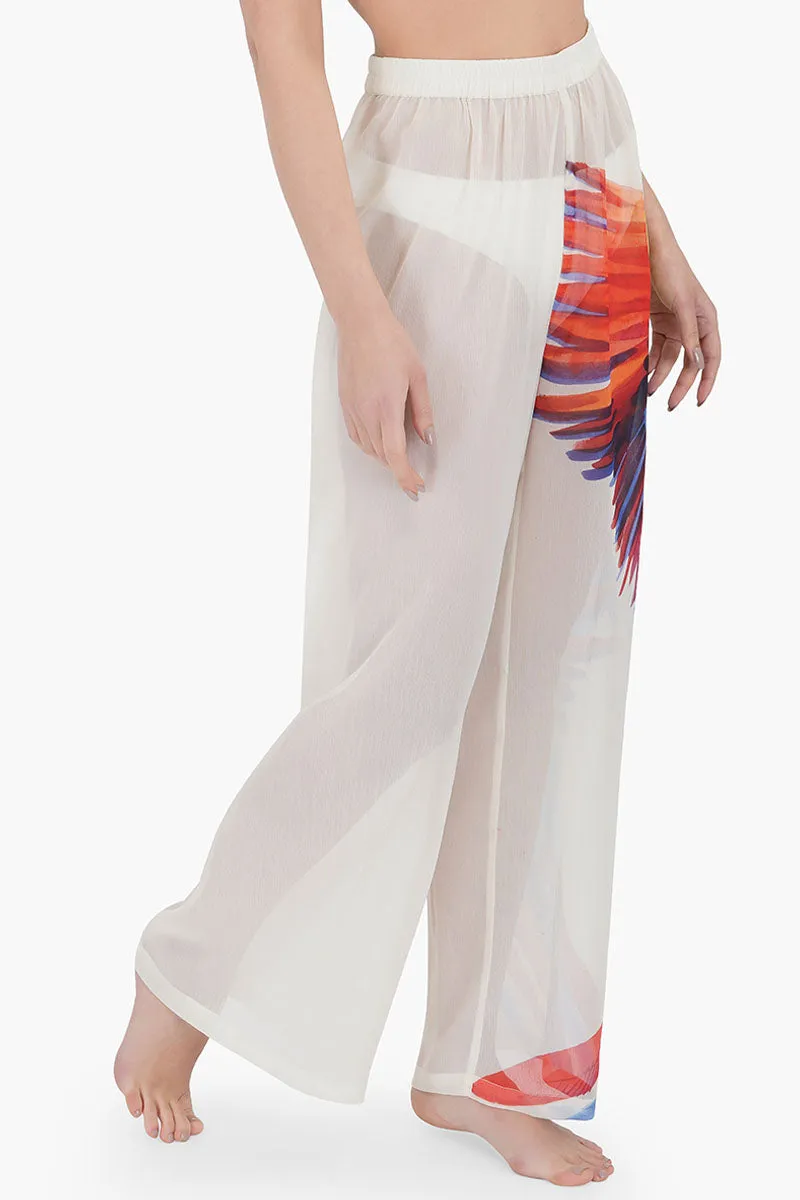 Parrot in Paradise Beach Cover Up Pants