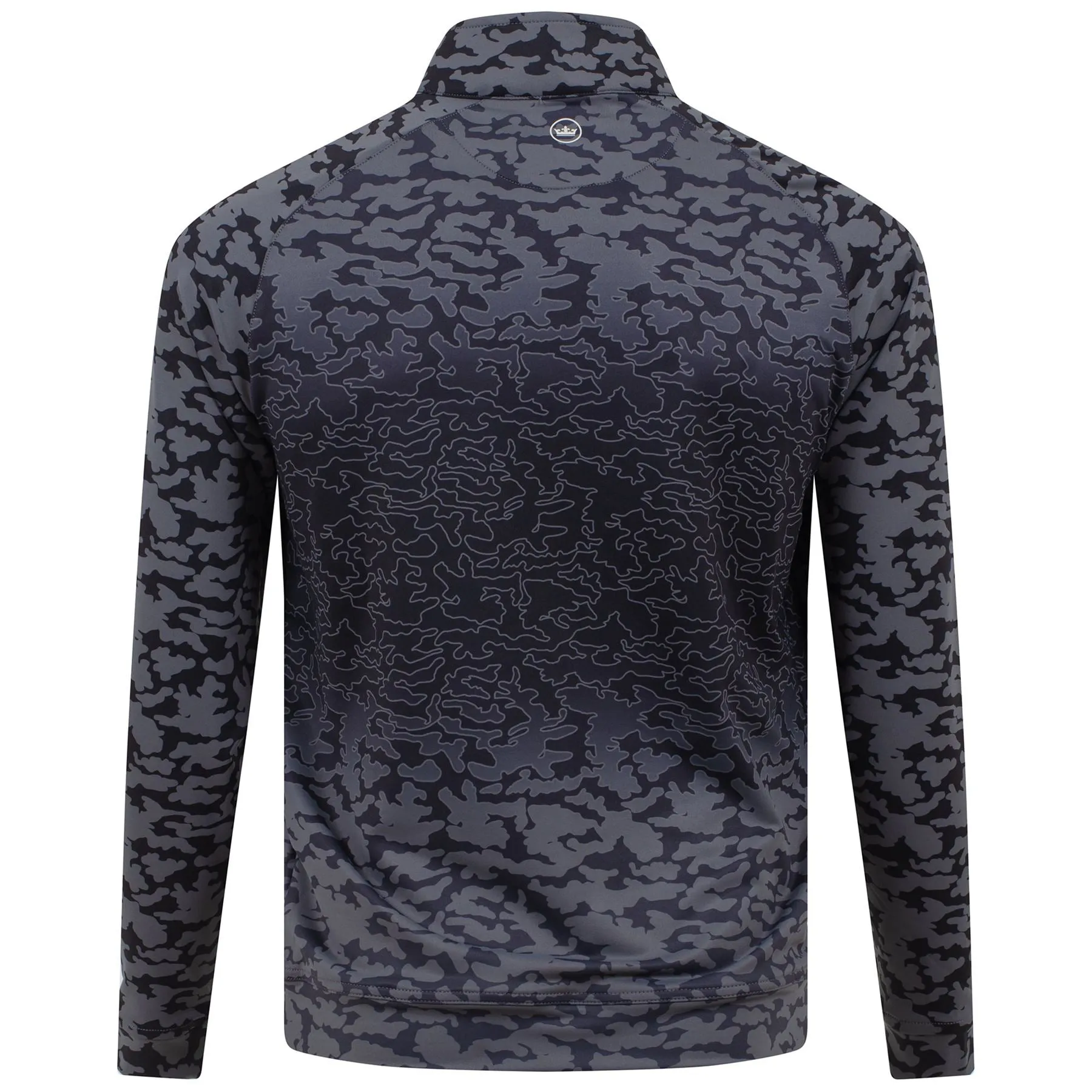 Perth Camo Performance Quarter-Zip Black - AW22