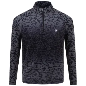 Perth Camo Performance Quarter-Zip Black - AW22