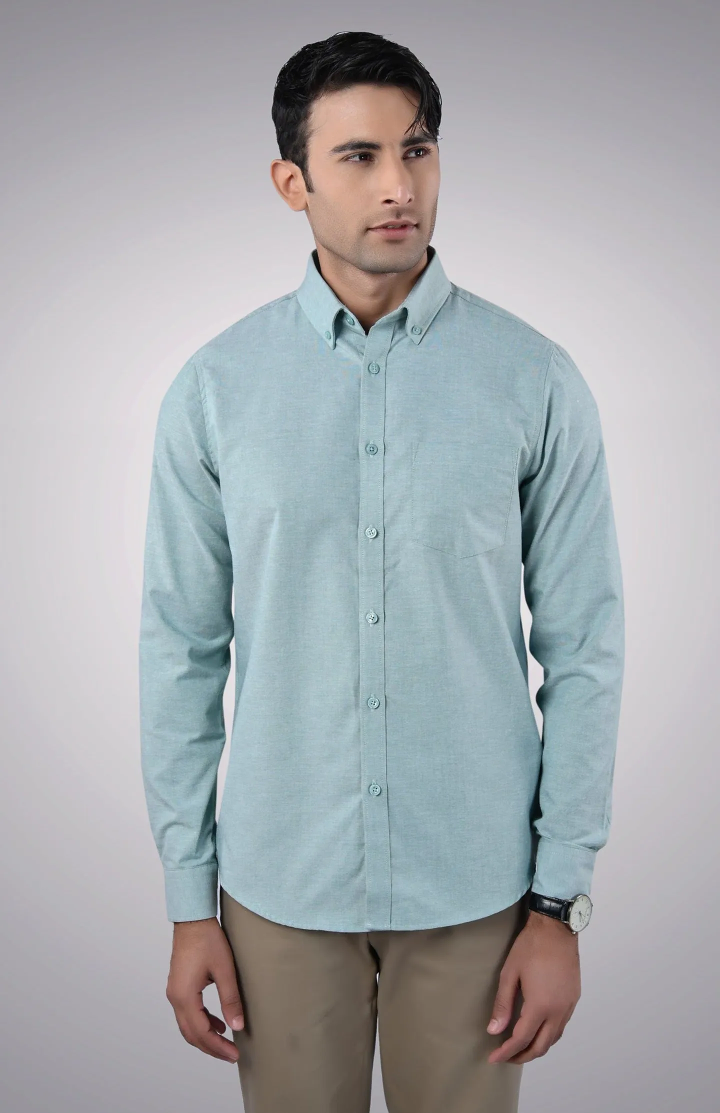 Poly Viscose Oxford Shirt