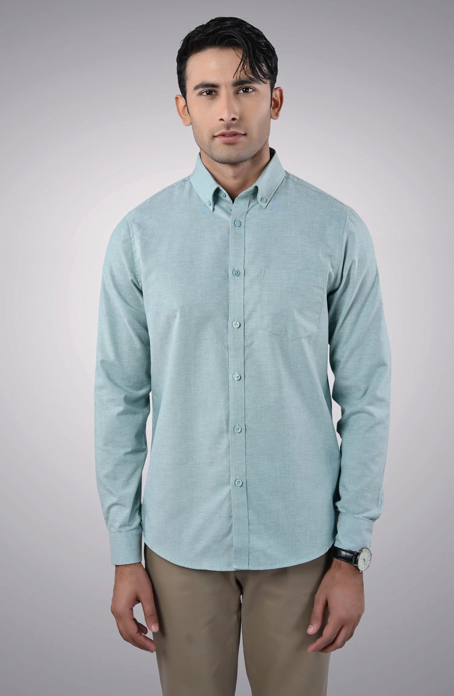 Poly Viscose Oxford Shirt