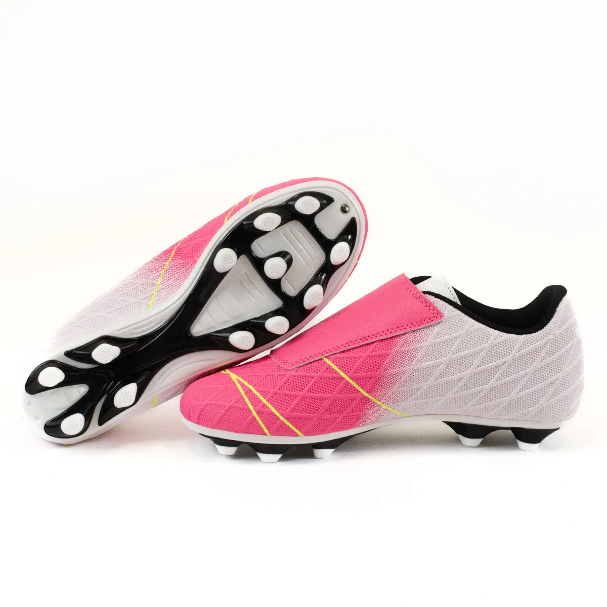 Precision Training Matrix FG Football Boots - Youth - Pink/White