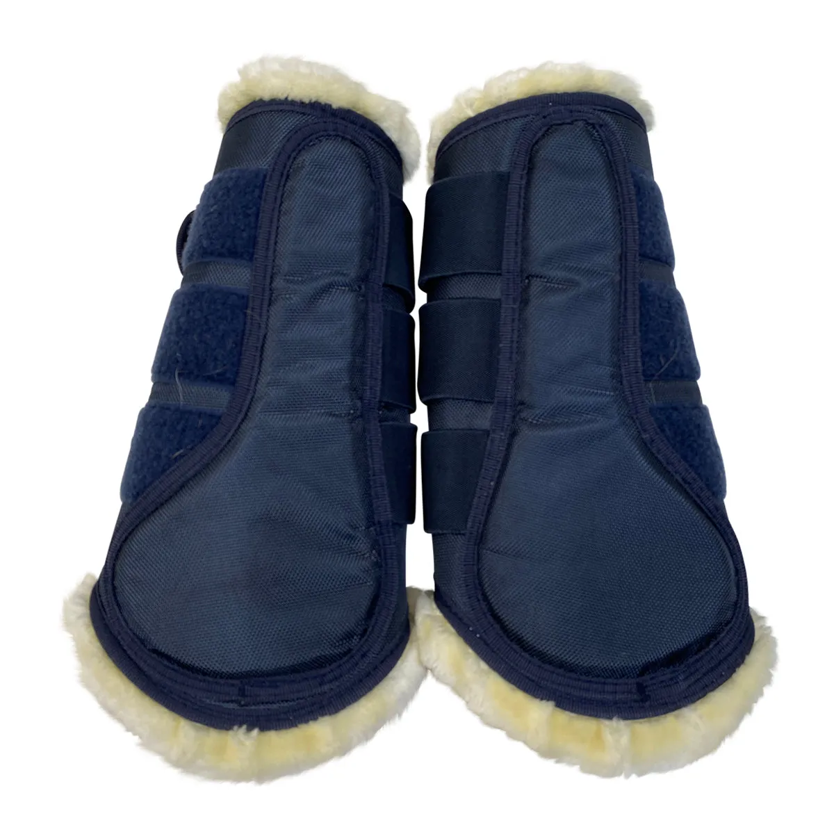 Schockemohle Soft Fleece Boots in Navy - XL