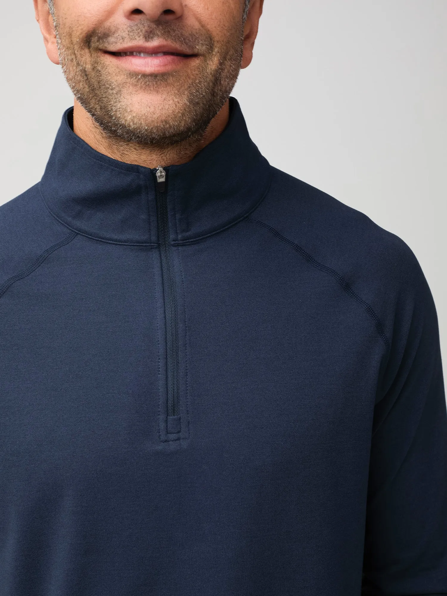 Tech Quarter Zip Black   Navy 2-Pack