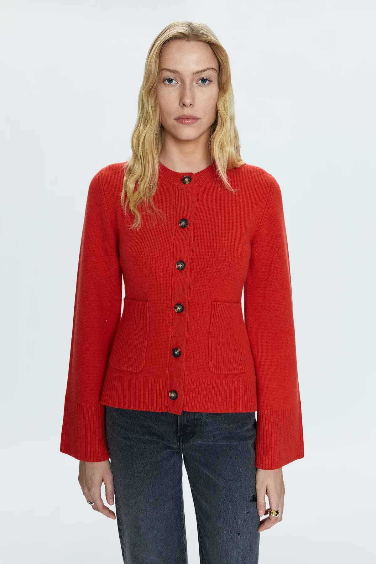 The Dani Cardigan - Rouge