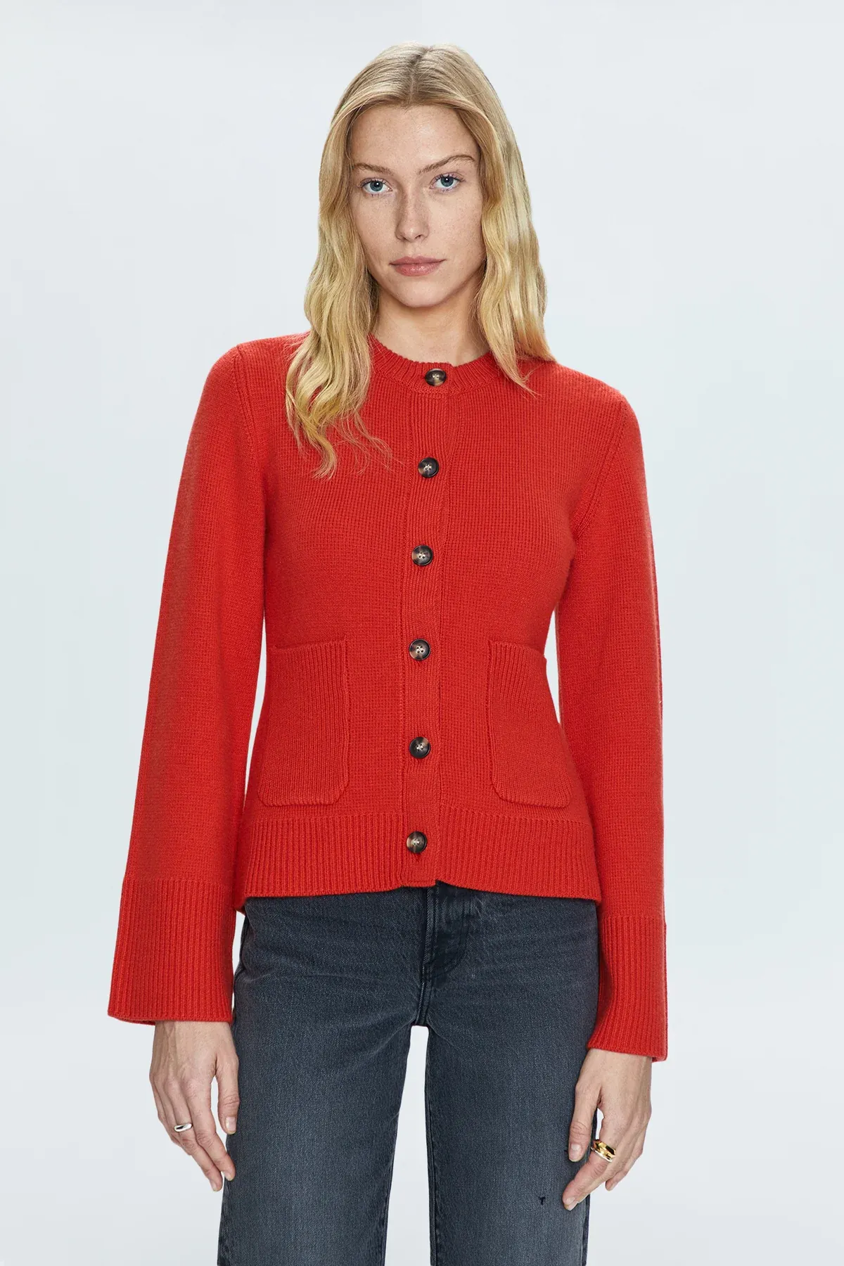 The Dani Cardigan - Rouge