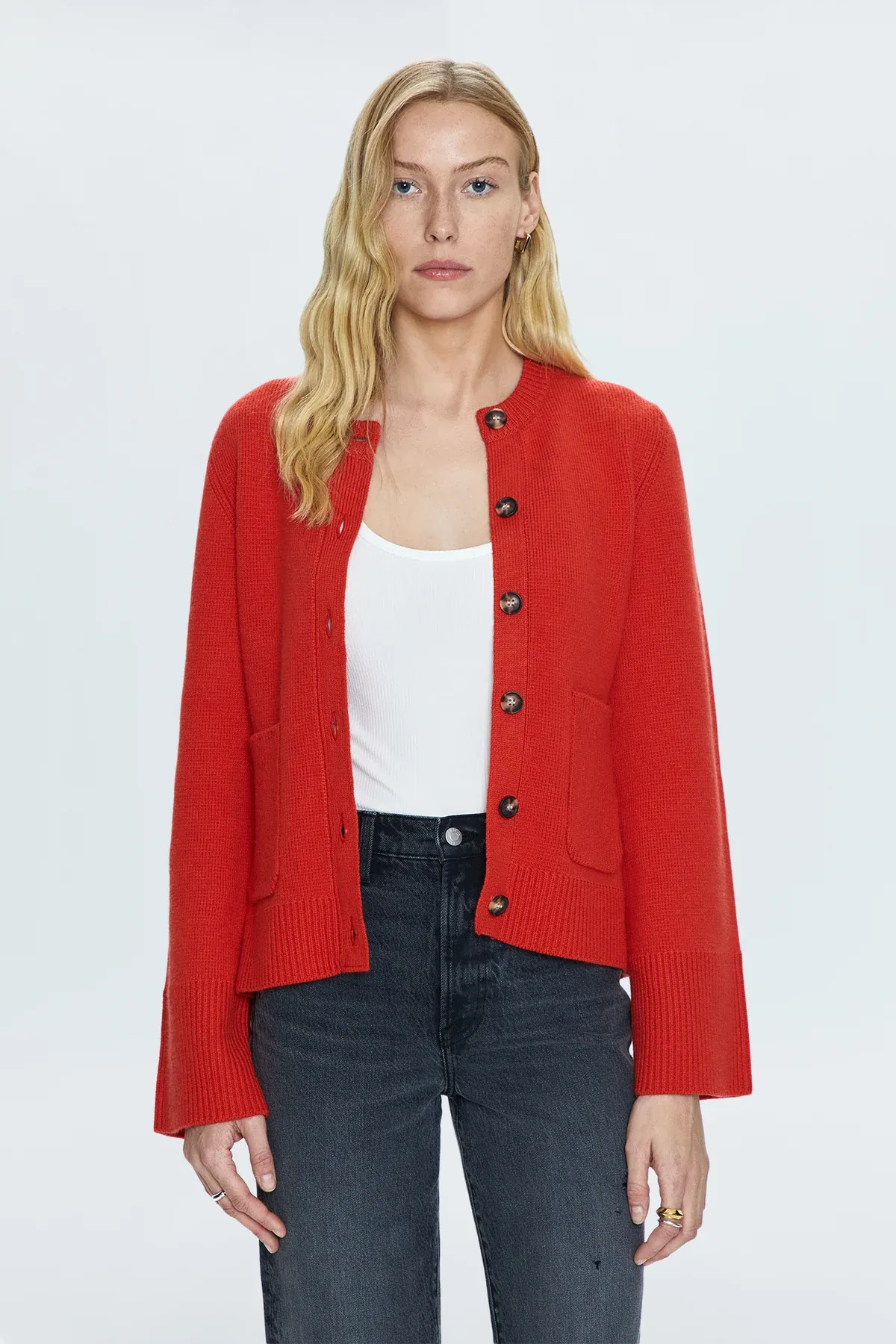 The Dani Cardigan - Rouge