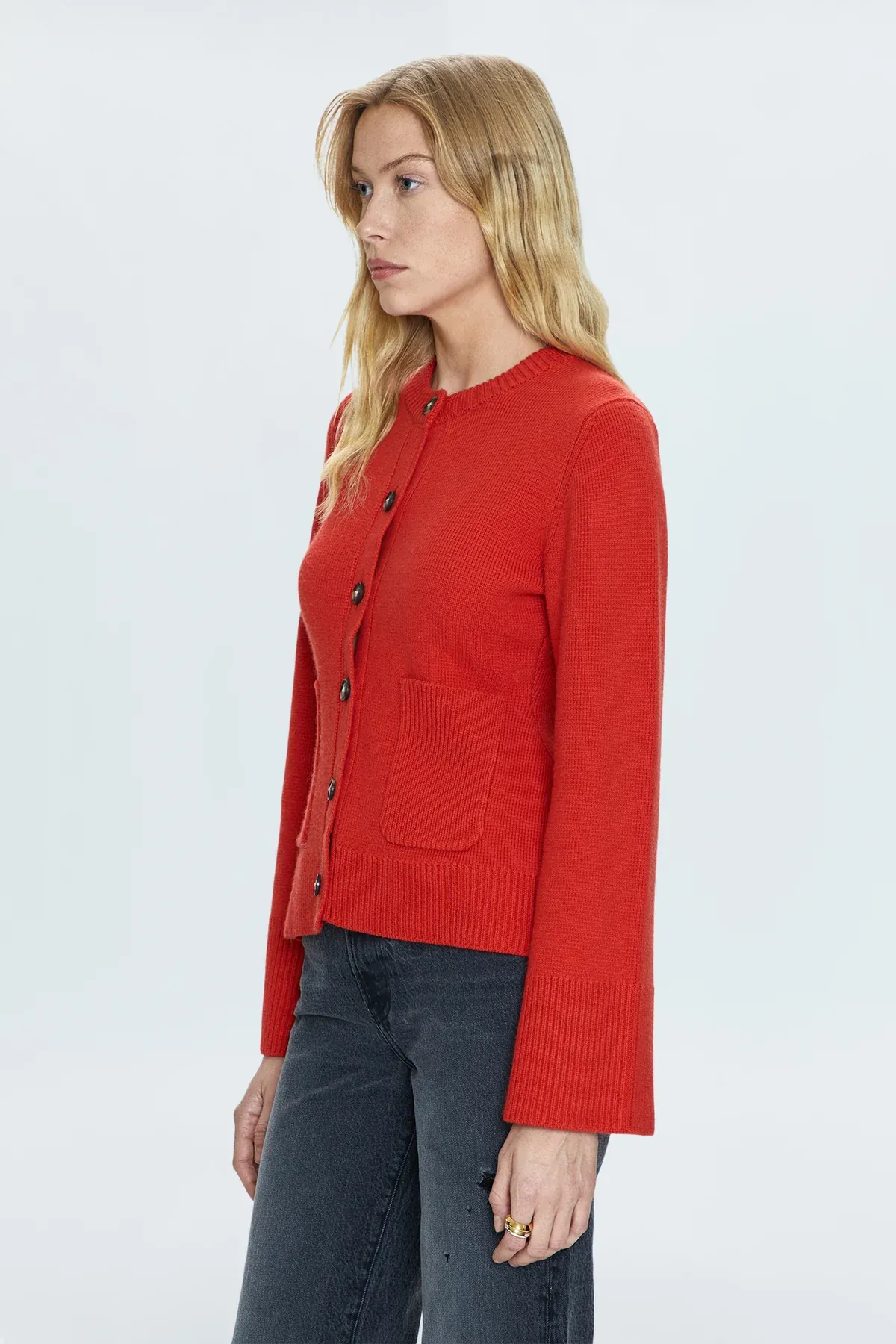 The Dani Cardigan - Rouge