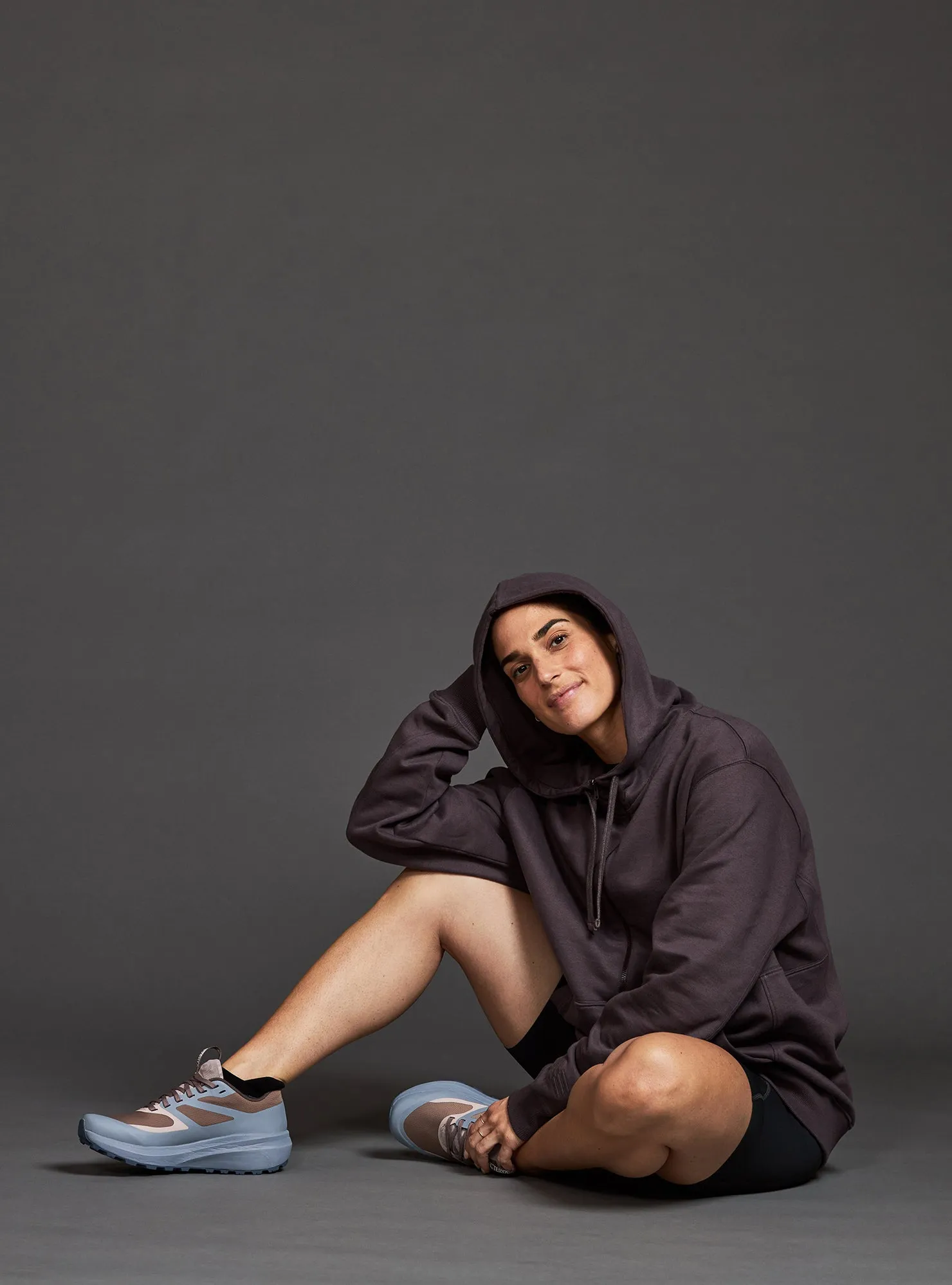 Unisex Runaround Half-Zip Hoodie