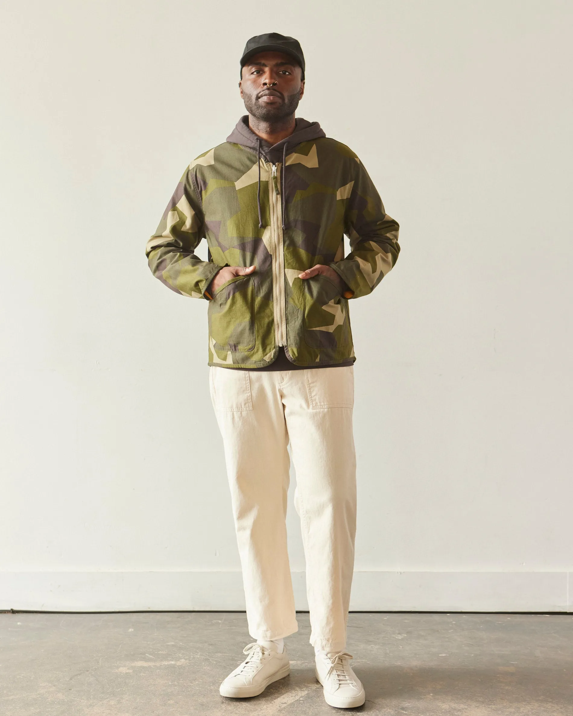 Universal Works Reversible Liner Jacket, Camo Print